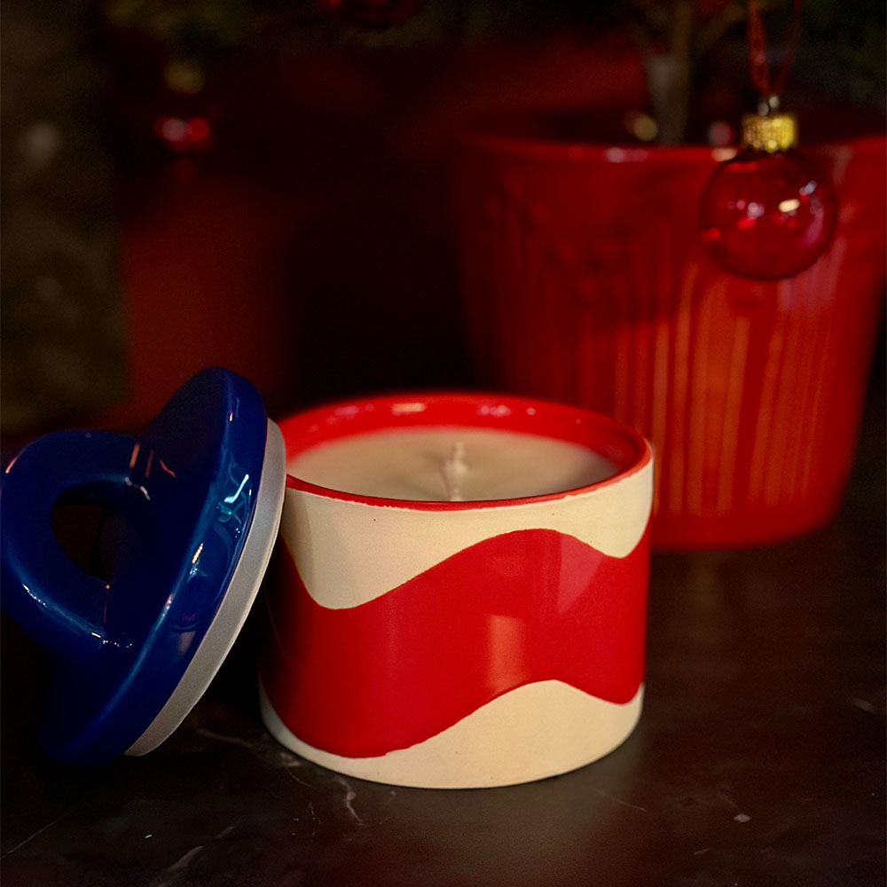 【英國 M&AElig;GEN】Pablo 附蓋陶瓷蠟燭/4種香味可選, , large