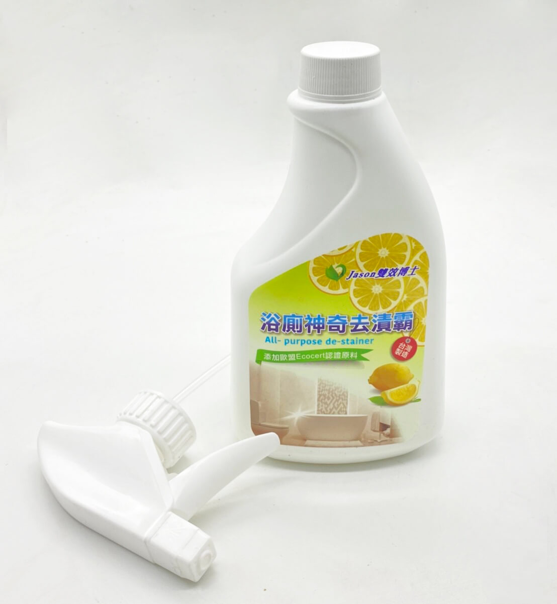[Jason雙效博士] 浴廁神奇去漬霸500ml, , large