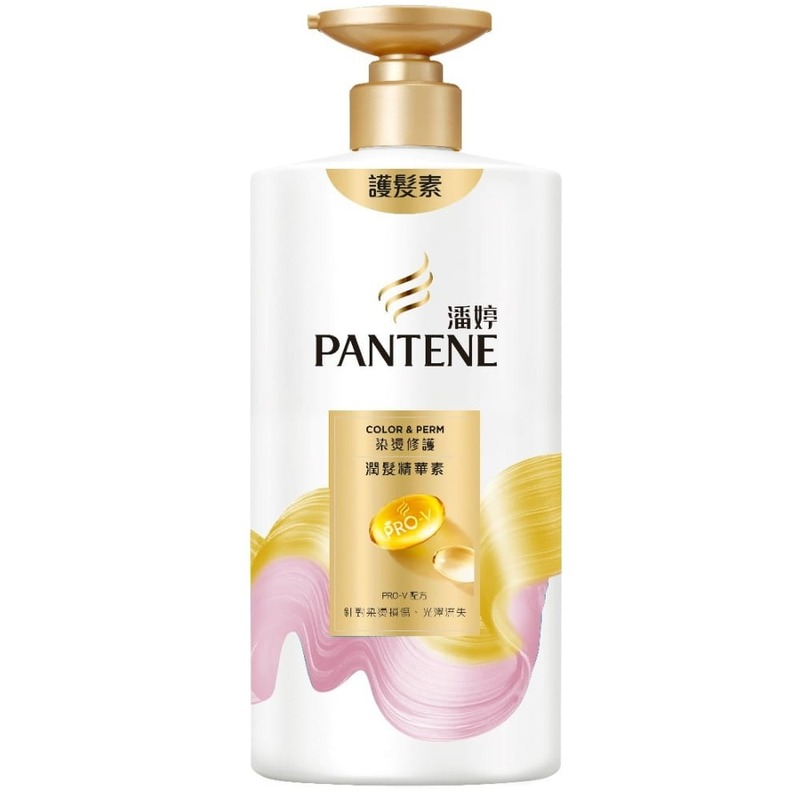 潘婷染燙修護潤髮精華素650G, , large