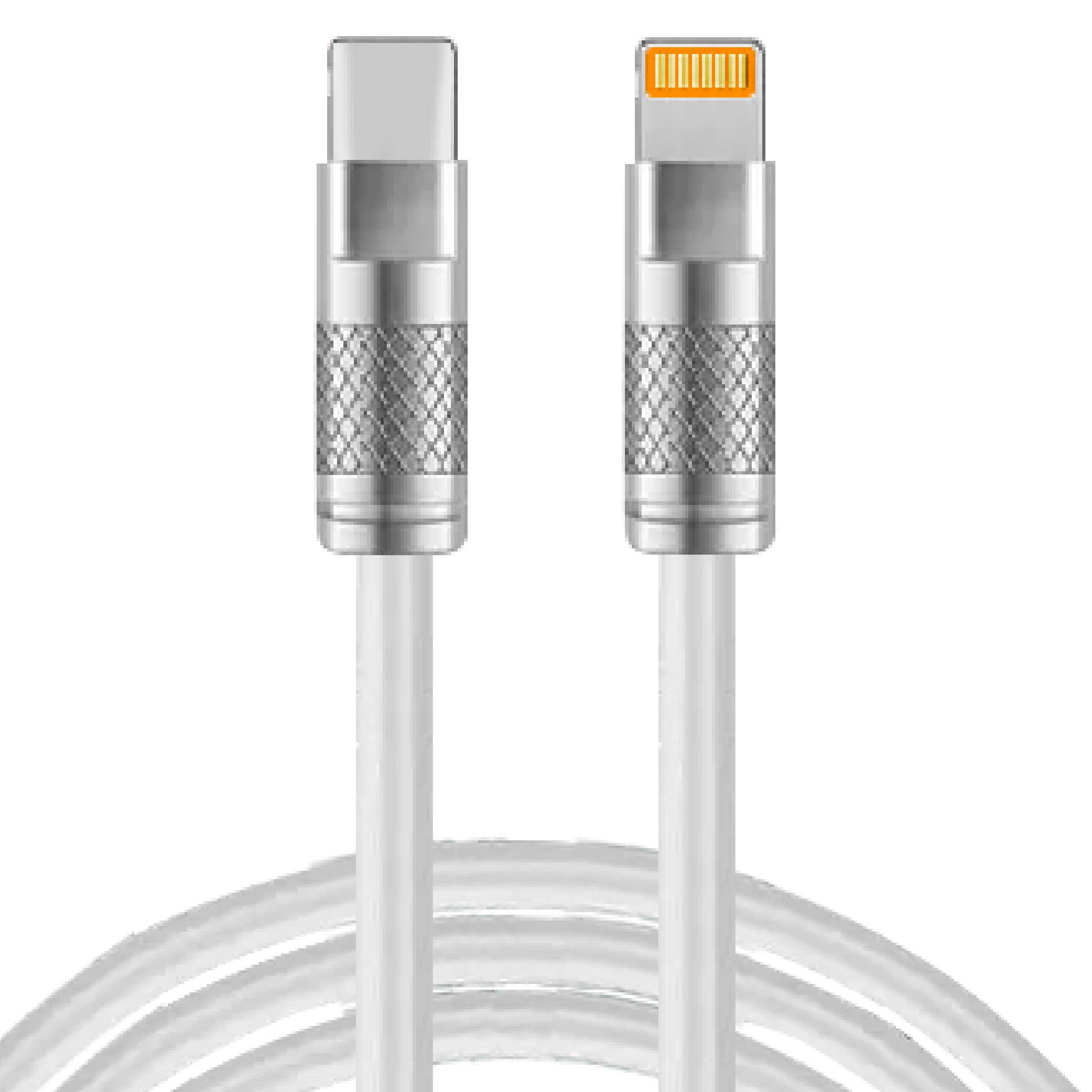 鉅玉經典｜TYPE-C轉APPLE 27W充電線 EDS-J911, , large