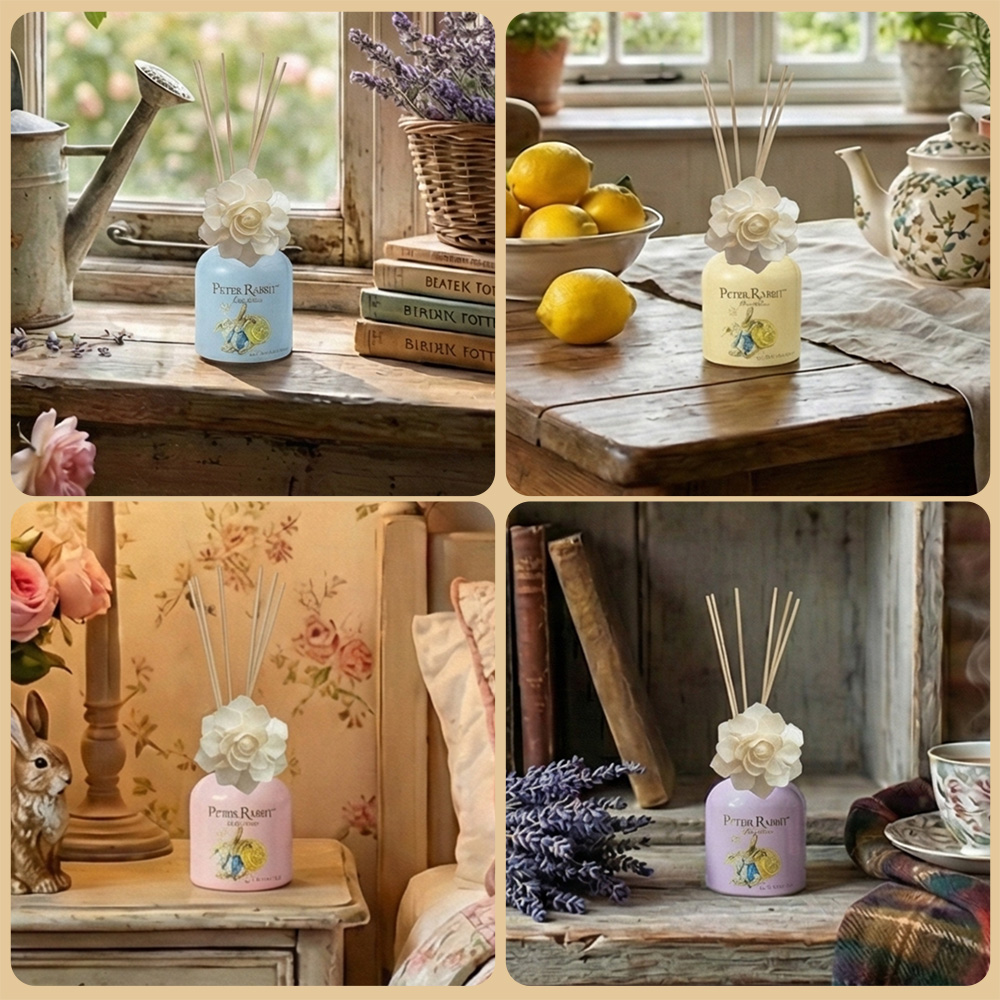 【世豐】【Peter Rabbit 比得兔】療癒擴香200ml(2入組)-藍.紫色, , large