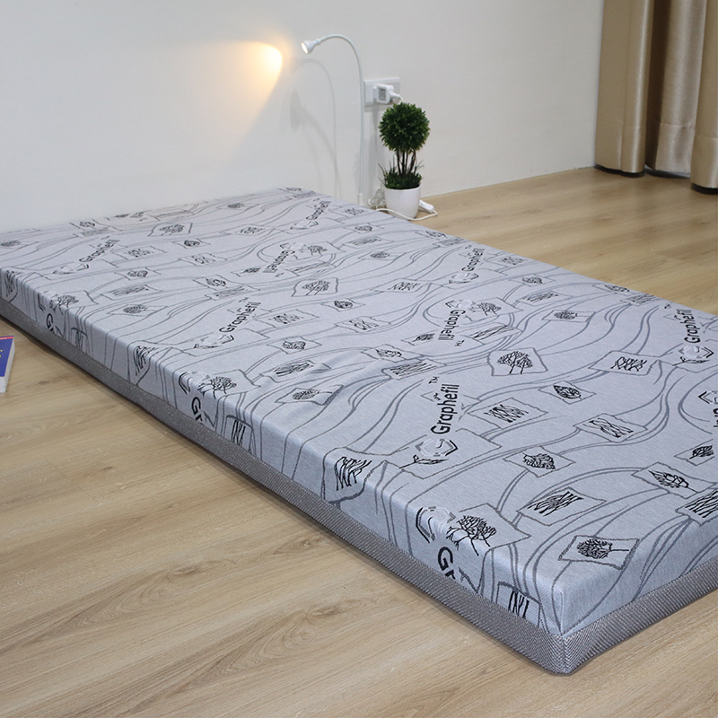 Graphene elastic breathable memory mattress, , large