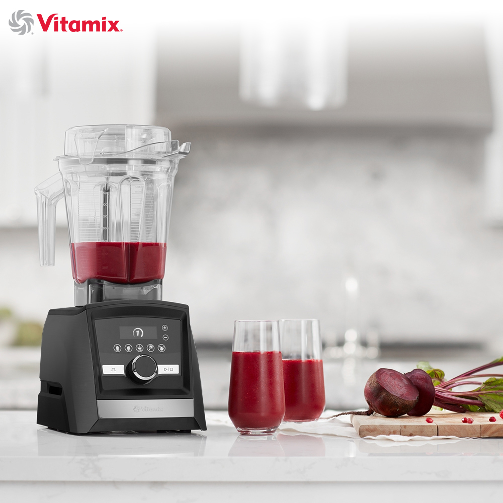 【美國Vitamix】Ascent領航者全食物調理機 智能x果汁機 尊爵級-A3500i-曜石黑(官方公司貨)-陳月卿推薦, , large