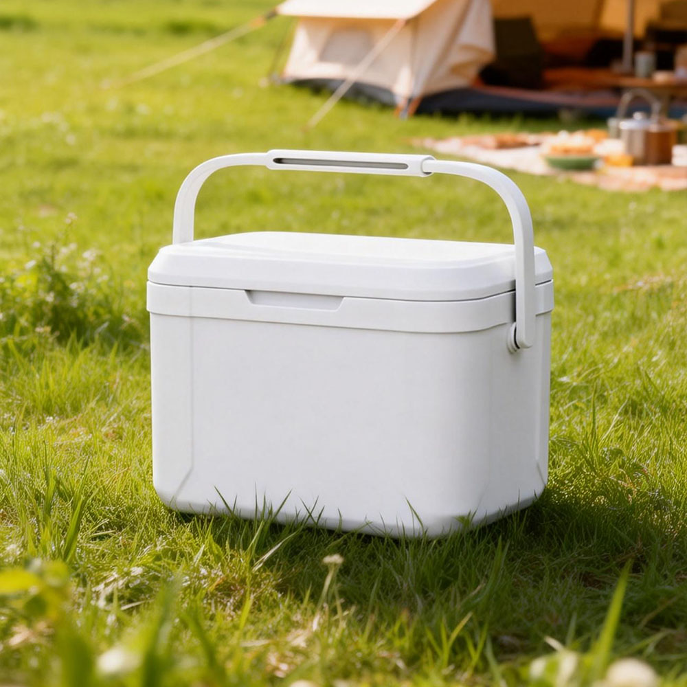 露營必備綠色5.5L 大容量保溫箱（保冷箱 戶外、5.5L 保溫箱 、48 小時保冷、食品級保溫箱）, , large