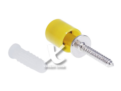 【協進五金】螺絲牙培林下止(#10)黃色(DL3005)