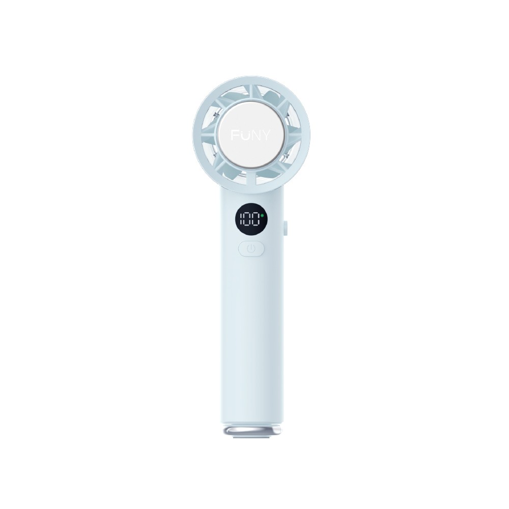 FUNY Portable ice cube fan_Light Blue, 冰雪藍, large