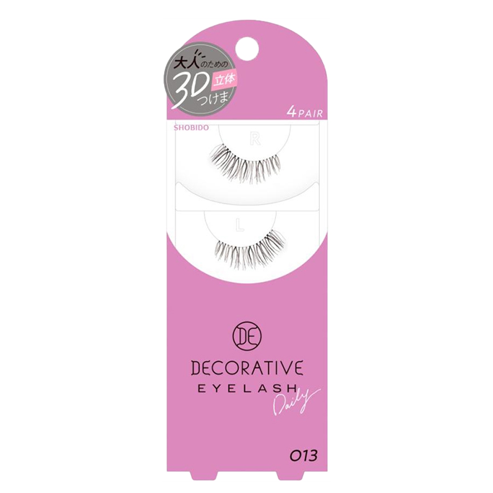  SHOBIDO自然貼合 柔軟假睫毛#013 SHOBIDO z&igrave;r&aacute;n tiē h&eacute; r&oacute;uruǎn jiǎ ji&eacute;m&aacute;o#013 SHOBIDO Natural Fit Soft False Eyelashes #013
