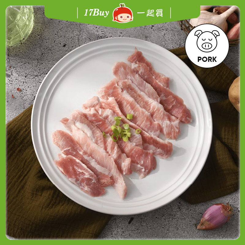 【一起買】屠夫的最愛★亞麻籽豬梅花裙 / 200g, , large