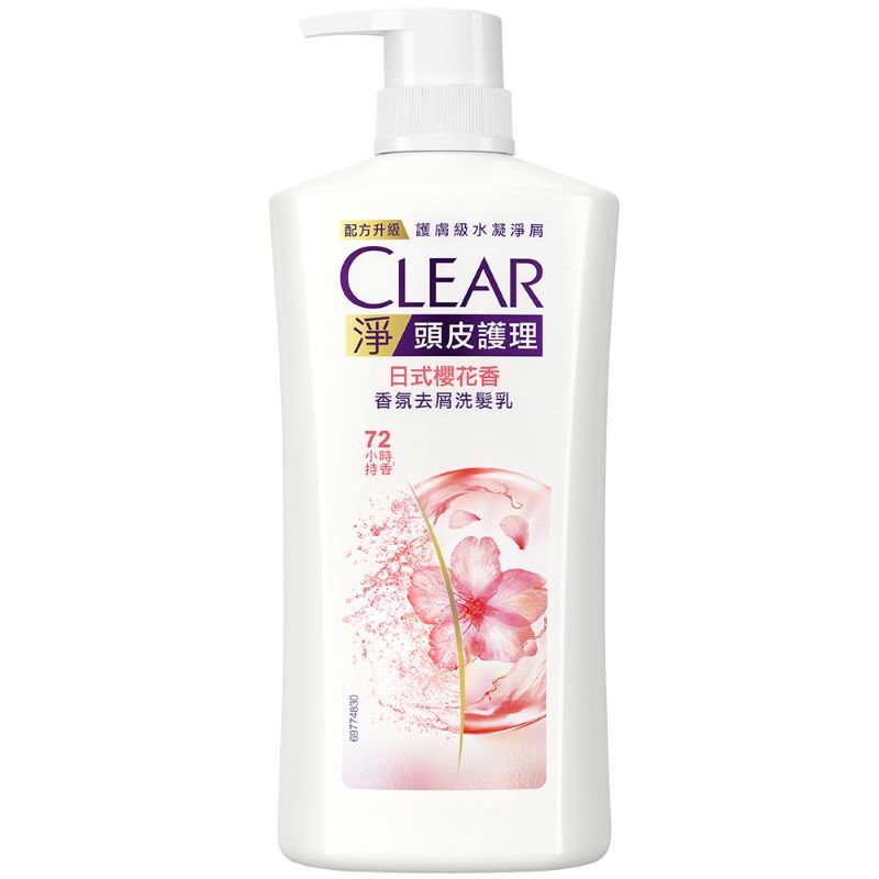 Clear淨香氛去屑洗髮乳-日式櫻花香, , large