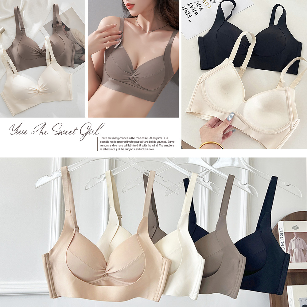 [夢巴黎] 美胸提拉收副乳內衣 內衣 無痕內衣 無鋼圈內衣 女生內衣 爆乳內衣 小胸內衣 集中爆乳 少女內衣 胸罩 副乳, , large