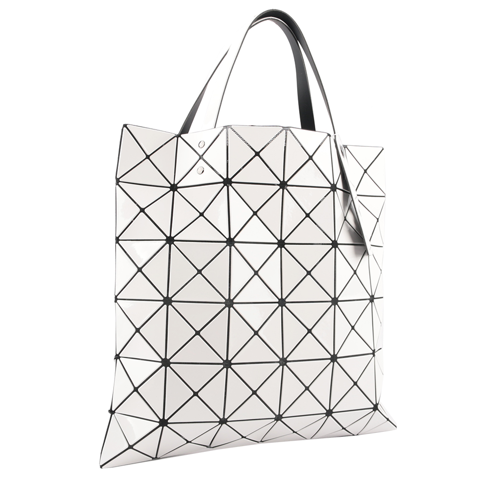 ISSEY MIYAKE BAO BAO LUCENT 6X6 亮面手提包/白色, , large