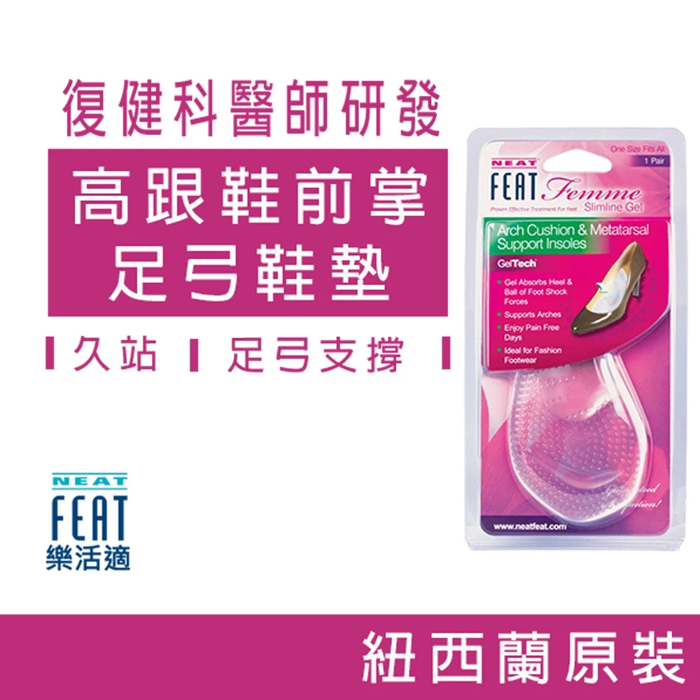 Femme Arch Cushion & Metatarsal Support Insoles, , large