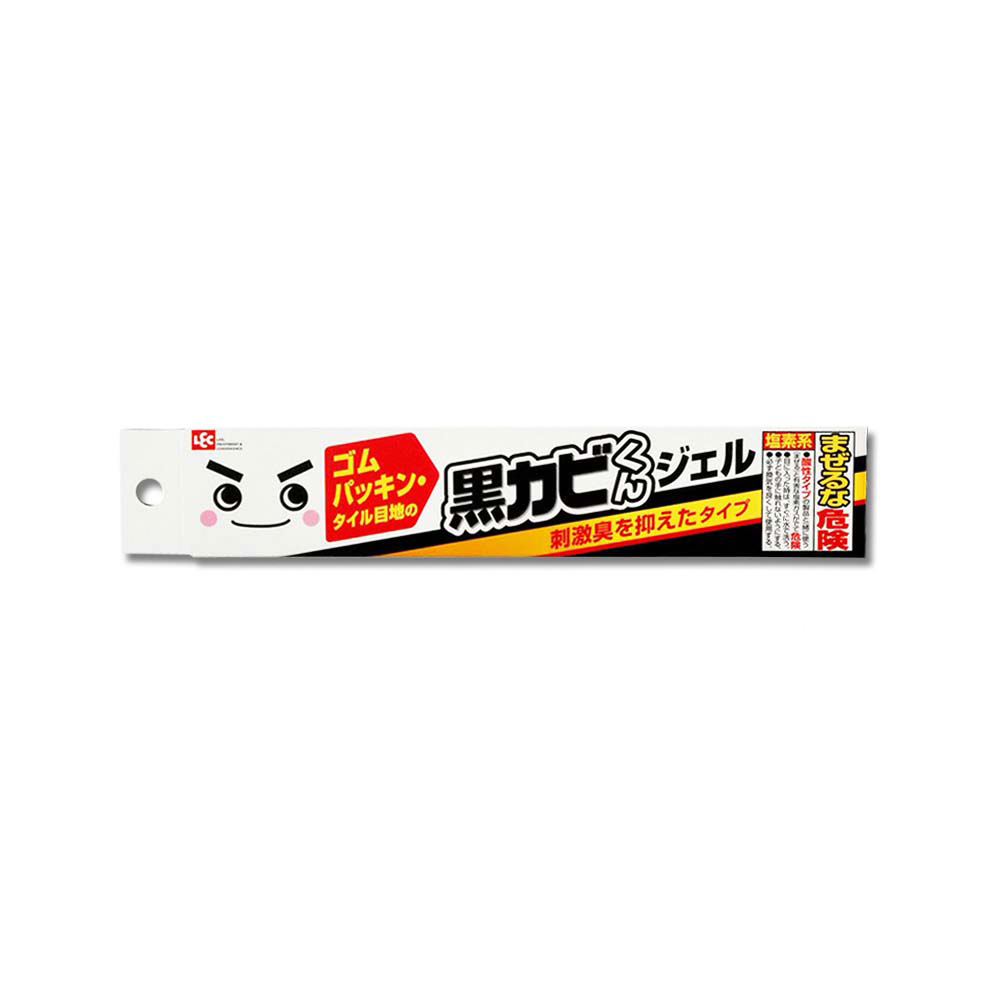 [日日好物]日本LEC激落君-黑霉君浴室廁所鹼性除霉凝膠100g /盒(牙膏型粉紅色果凍膏狀清潔劑,磁磚隙縫矽利康除霉膏,洗衣機膠圈去霉斑), , large