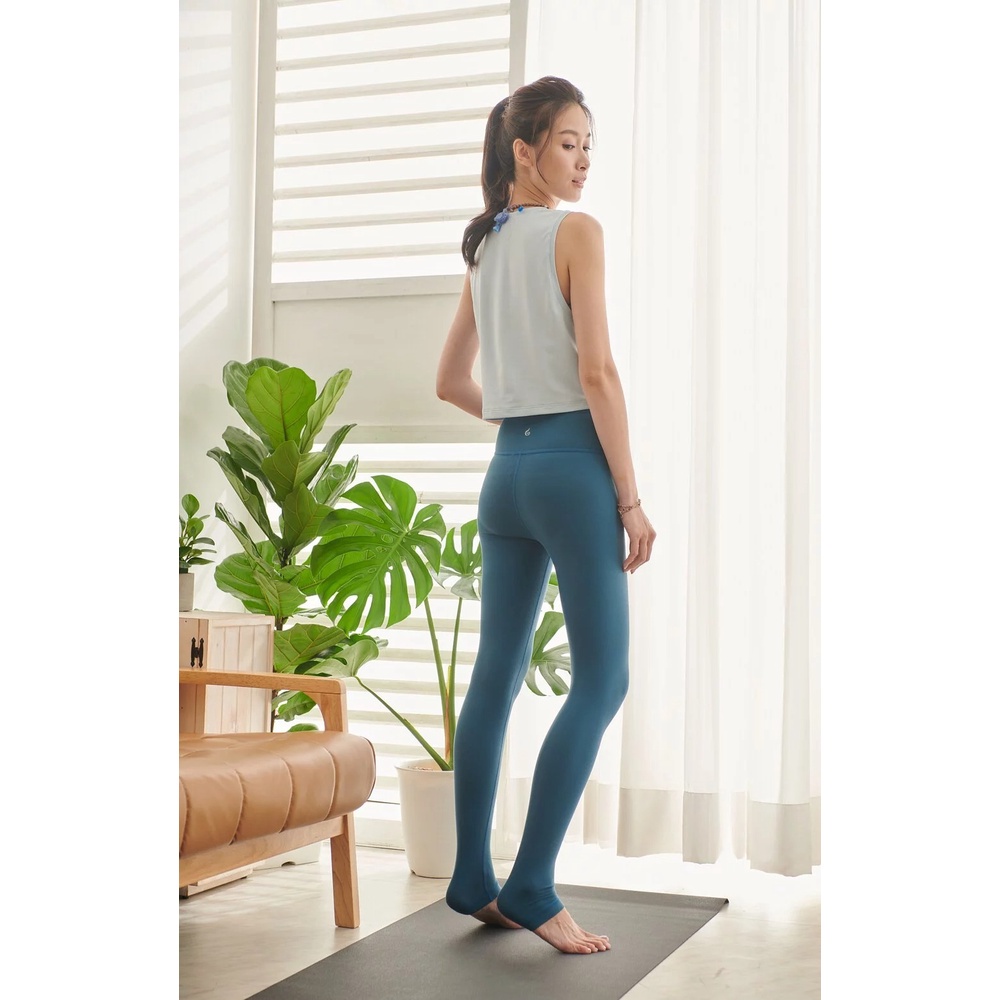 YOGA FLOW Flow Tank ( S ) 短版圓領罩衫 - 天空藍 Sky Blue, , large