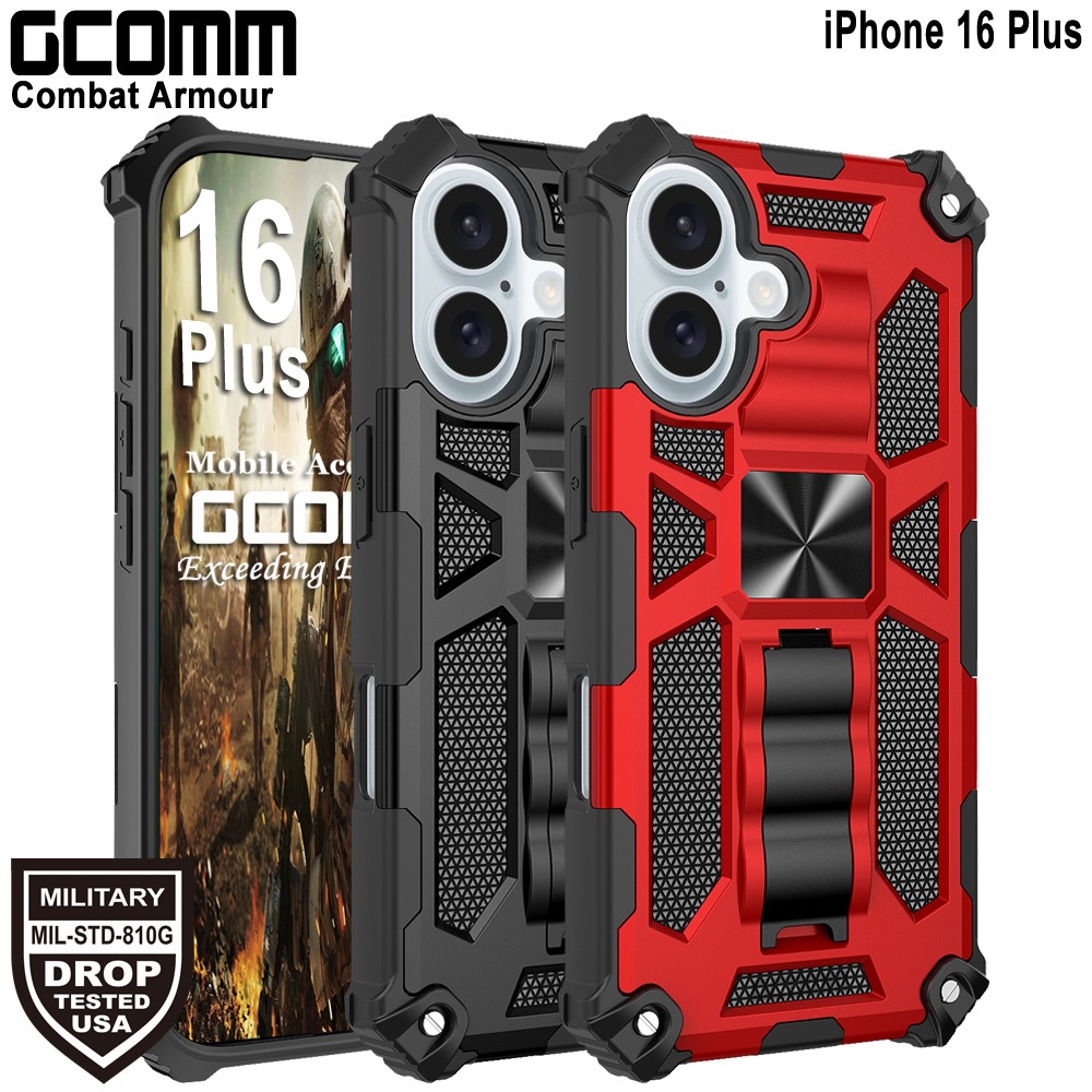GCOMM iPhone 16 Plus 軍規戰鬥盔甲保護殼 Combat Armour, , large