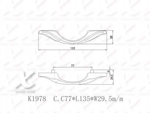【協進五金】把手 吊鉻(8#32牙), , large