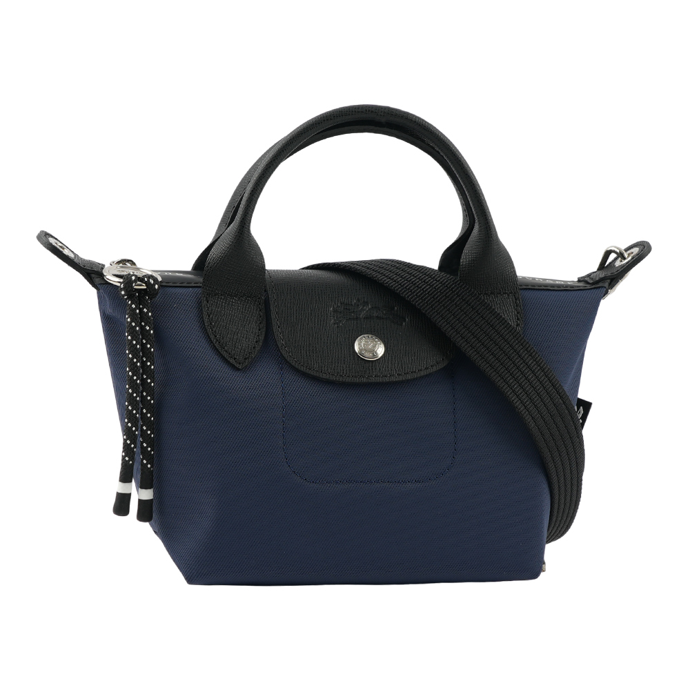 LONGCHAMP LE PLIAGE ENERGY 迷你再生帆布二用包/海軍藍, , large