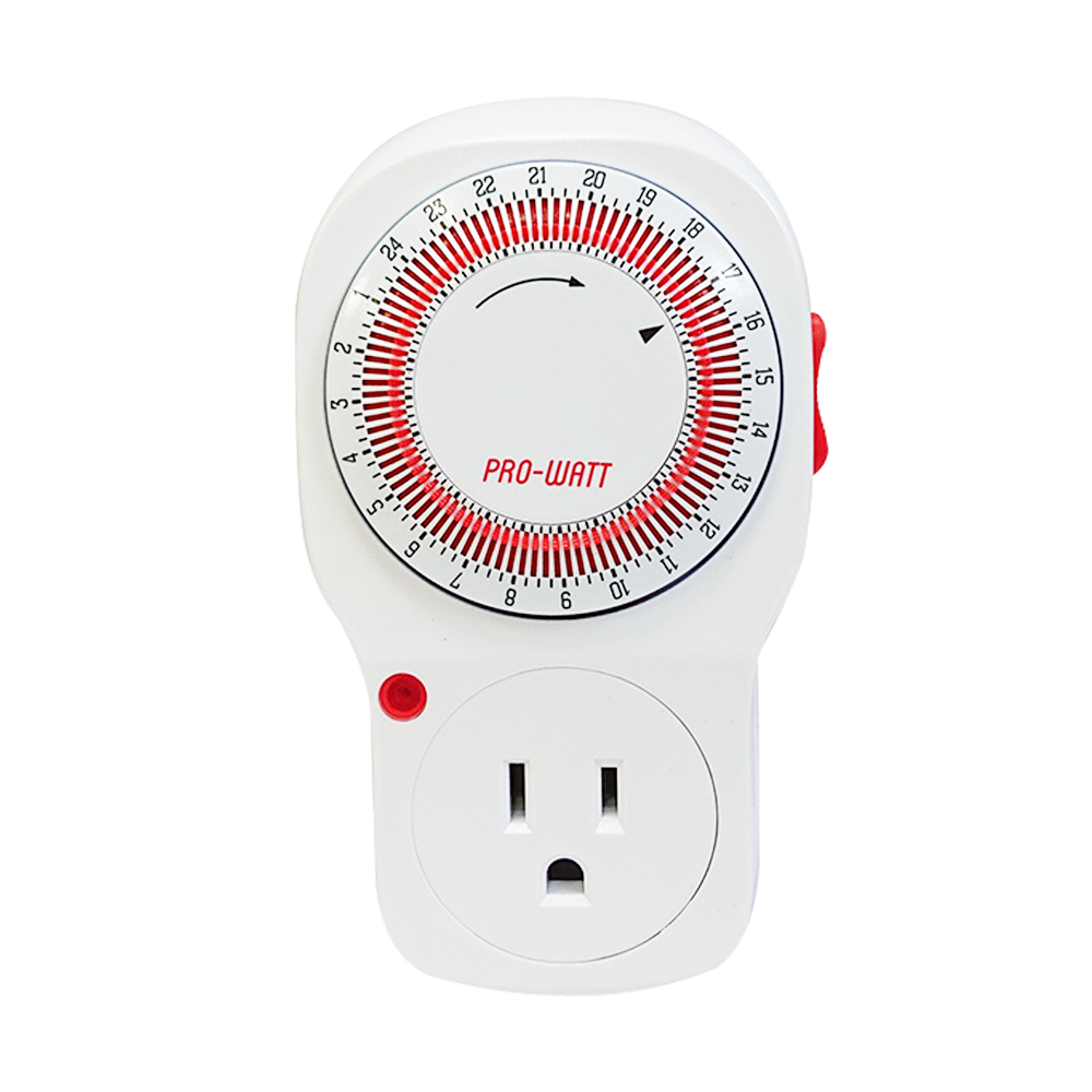 [寶旺旺]PRO-WATT 機械式 定時器(最小間隔15分鐘)TU-A-51, , large