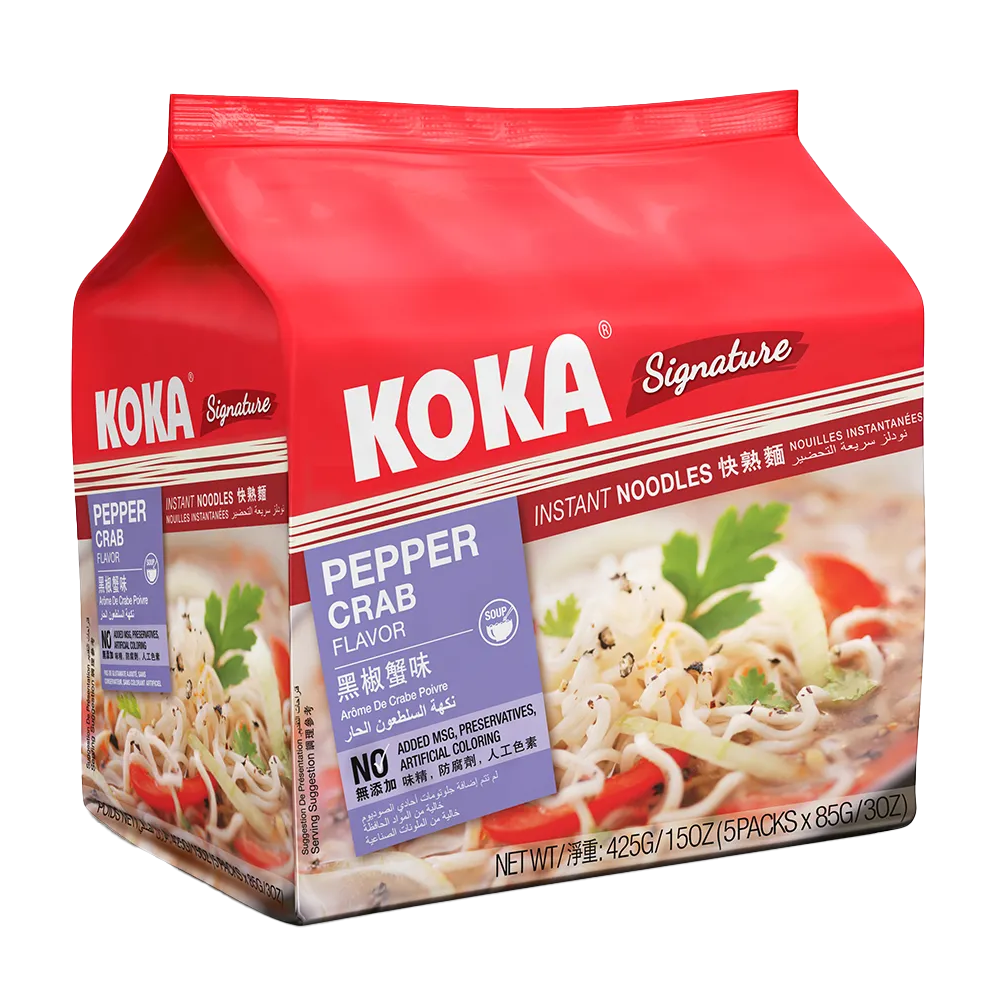 KOKA Pepper Crab Flavor Noodles, , large