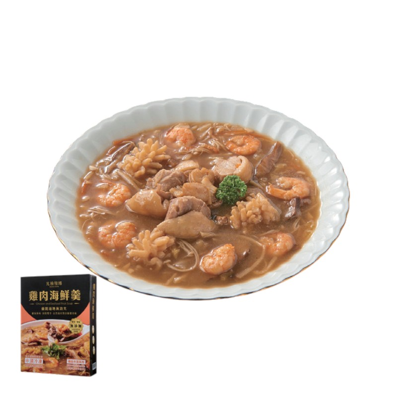 元榆冷凍雞肉海鮮羹(1100g), , large