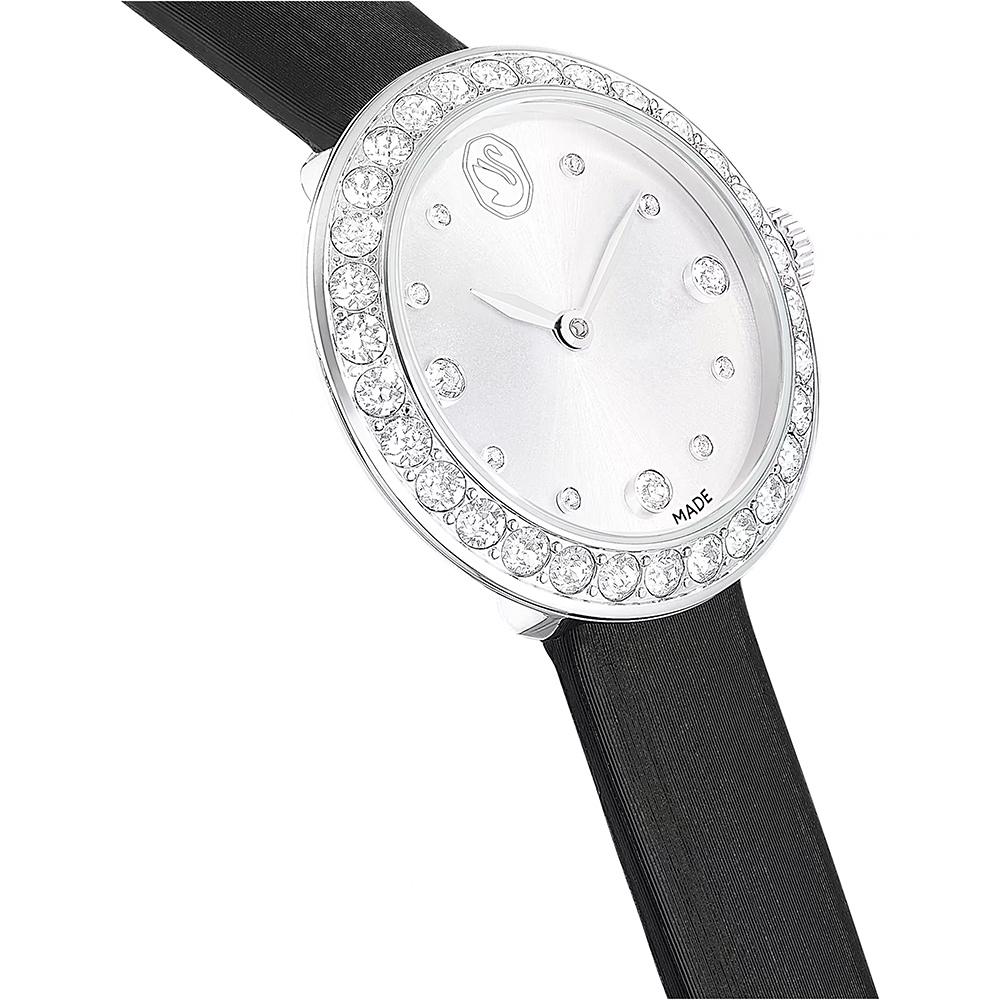 SWAROVSKI 施華洛世奇 Matrix Tennis 水晶錶圈手錶 女錶-30mm 送禮推薦 5706663, , large