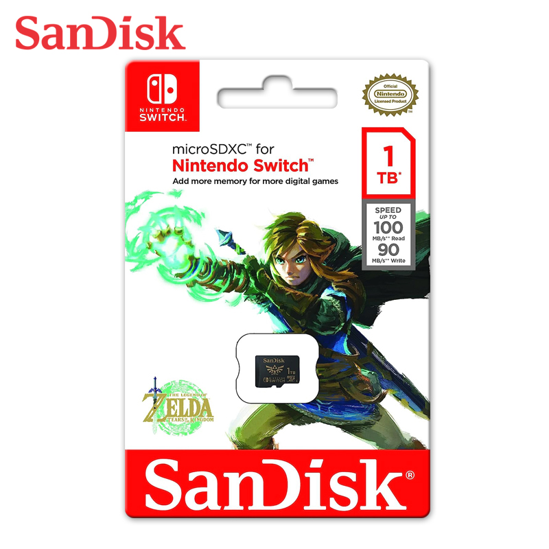 SanDisk Nintendo Switch 1TB UHS-I A1 microSDXC, , large
