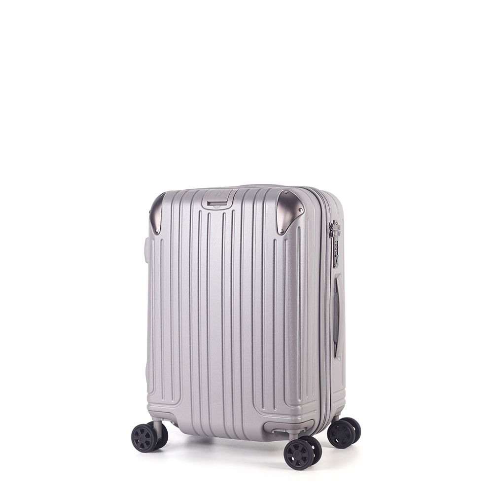 【ALLEZ】"Too Late to Meet III" 21-inch Luggage with Metal Corner Guards Rock Grey, 岩石灰, large