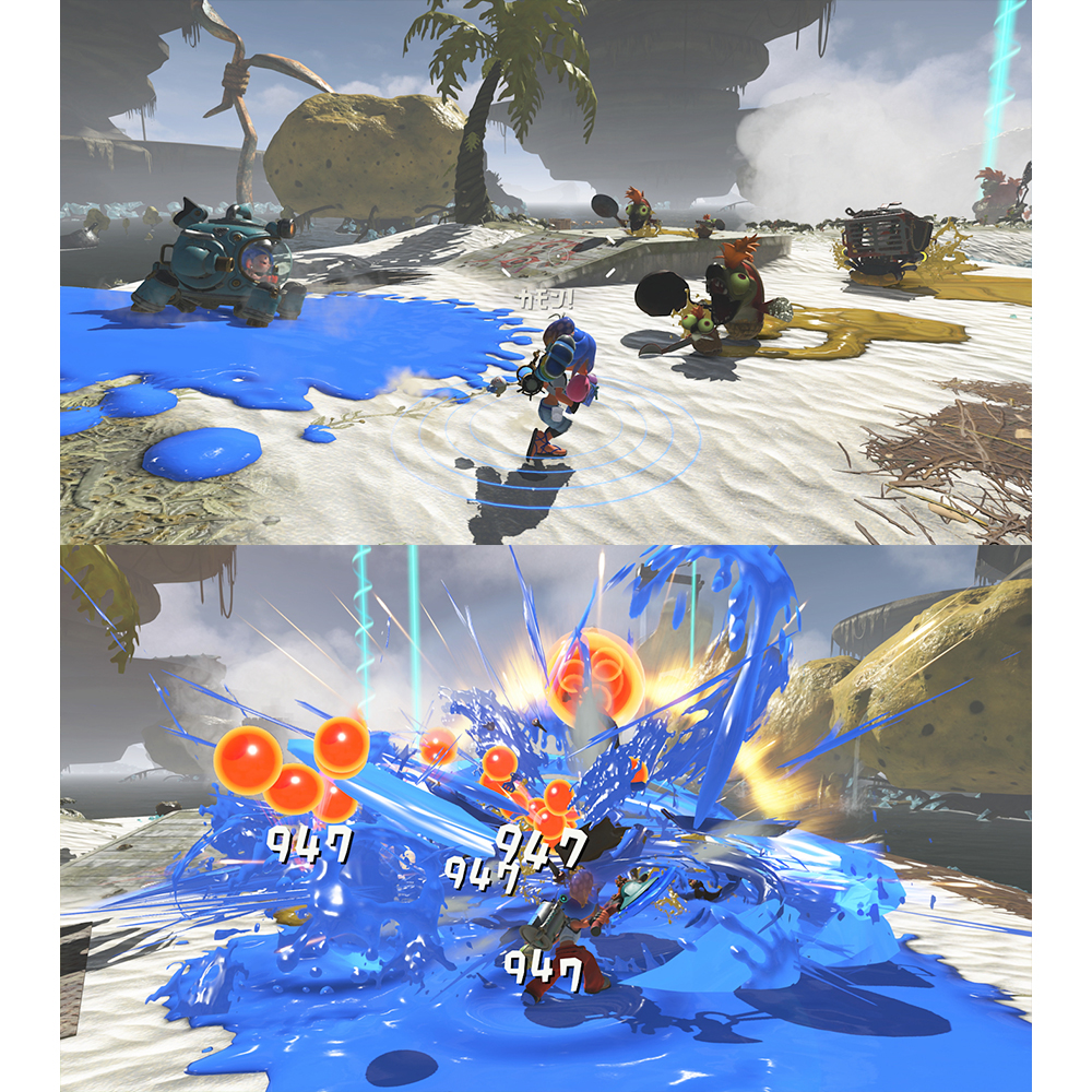 【 任天堂 】Switch2 NS2《 斯普拉遁 塗擊隊 》中文版 漆彈 遊戲片 公司貨【預購 07/23 發售】, , large