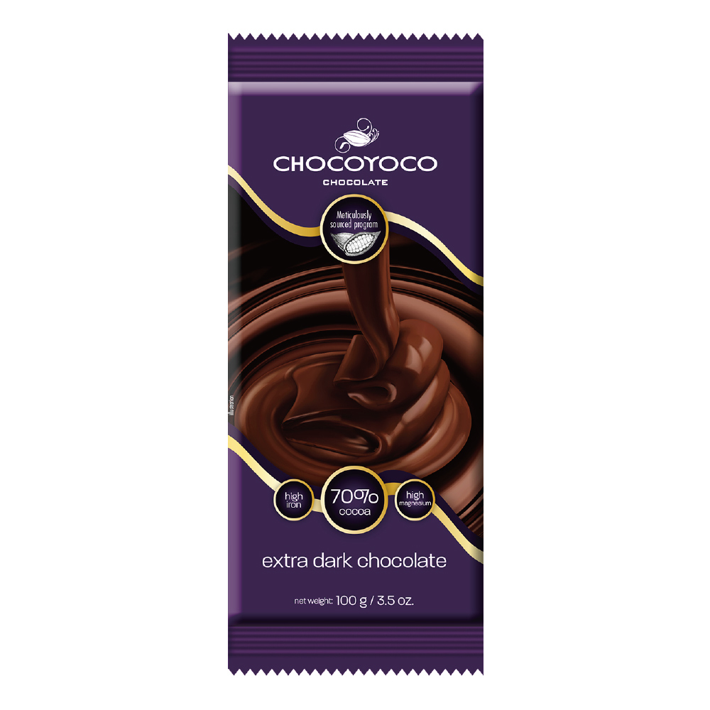Chocoyoco dark chocolate 70％, , large