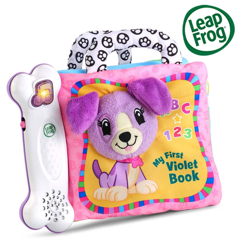 官方直營【LeapFrog】有聲學習布書-Violet