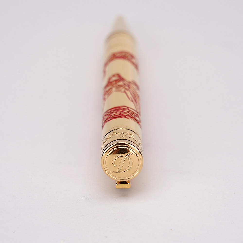 S.T.Dupont 都彭 Dragon 系列 龍年限定 Line D 鋼珠筆 送禮推薦(265026), , large
