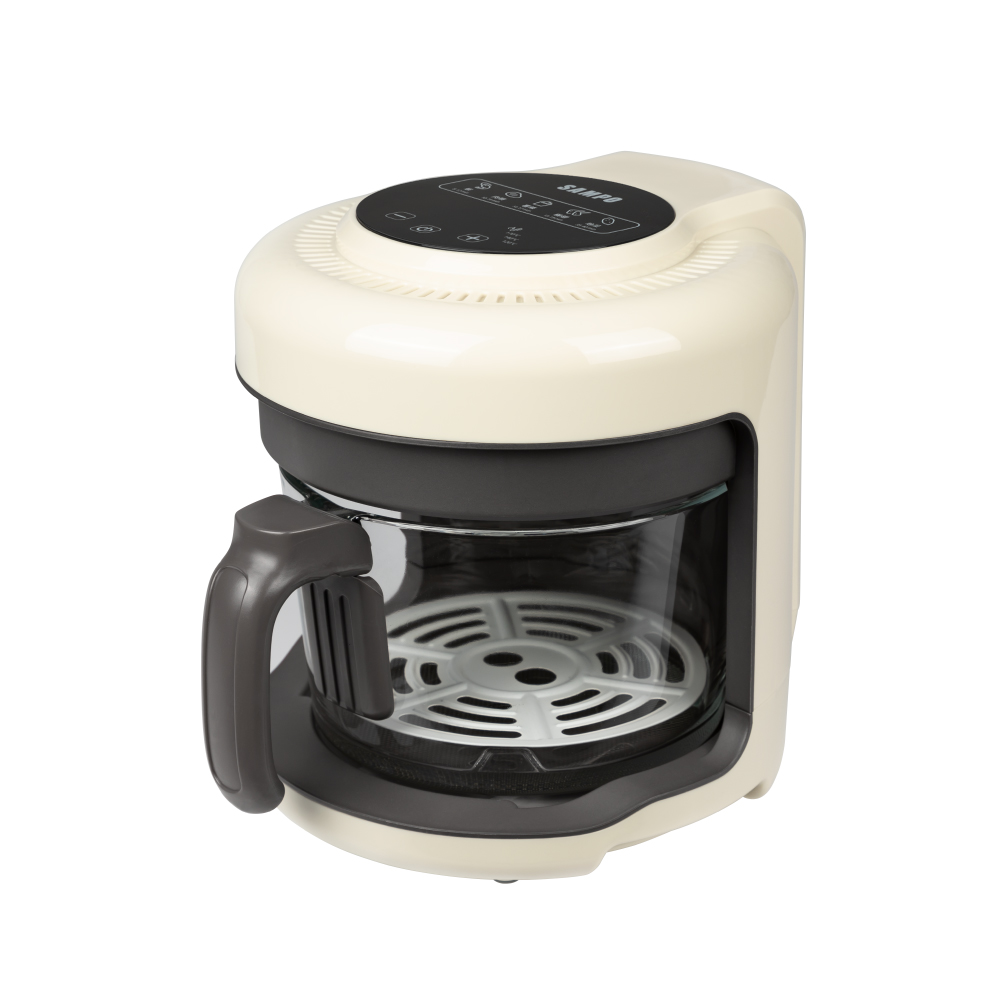 【聲寶】免油料理玻璃氣炸鍋KZ-B22181BL, , large