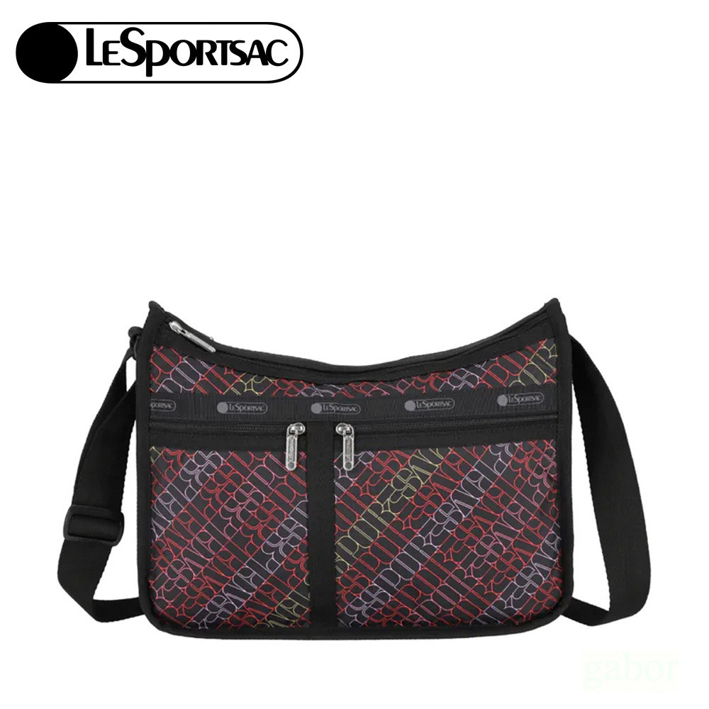 LeSportsac Deluxe Everyday Bag 奢華斜背包 送禮-霓光字舞