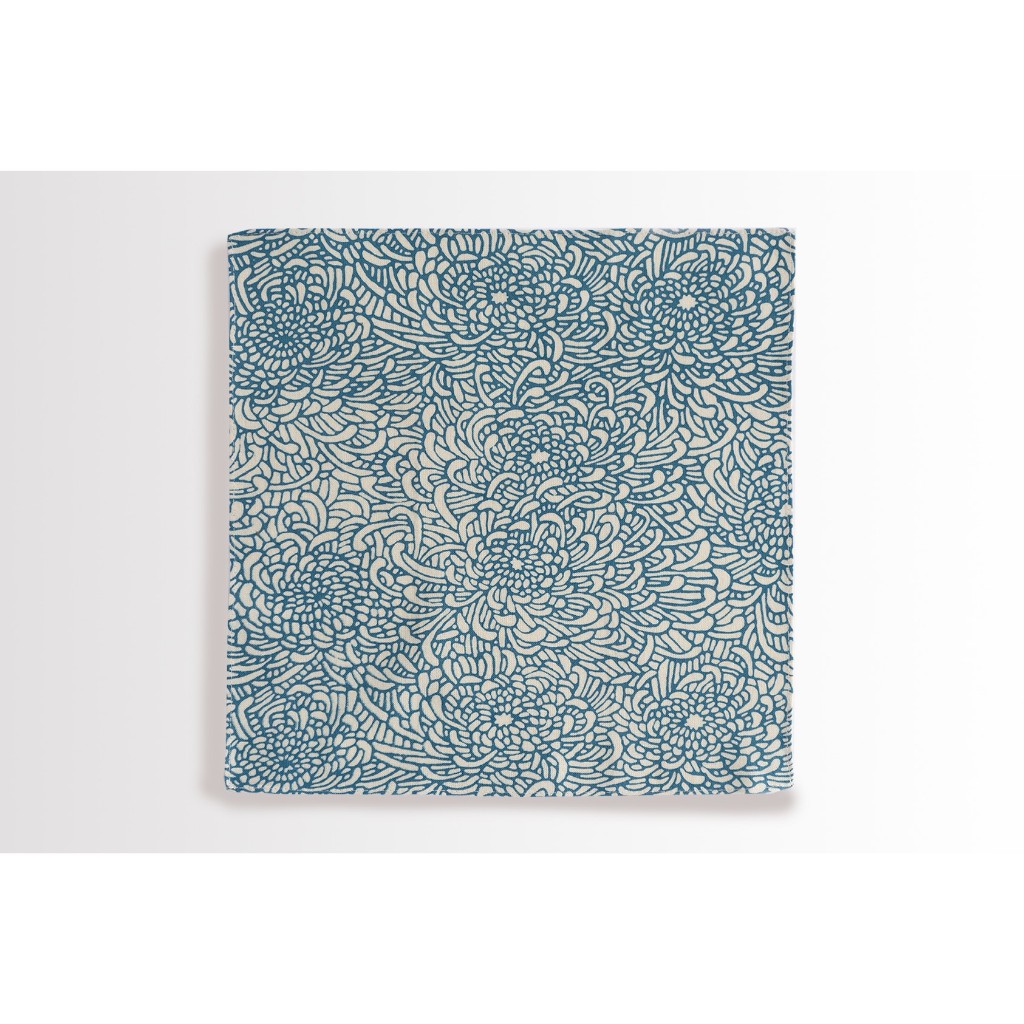 日本選物~ 日本製 KAMAWANU 紅酒/雞尾酒餐巾 全棉 方巾 多功能手巾 手帕 27x27 cm (夢幻藍五件組), , large