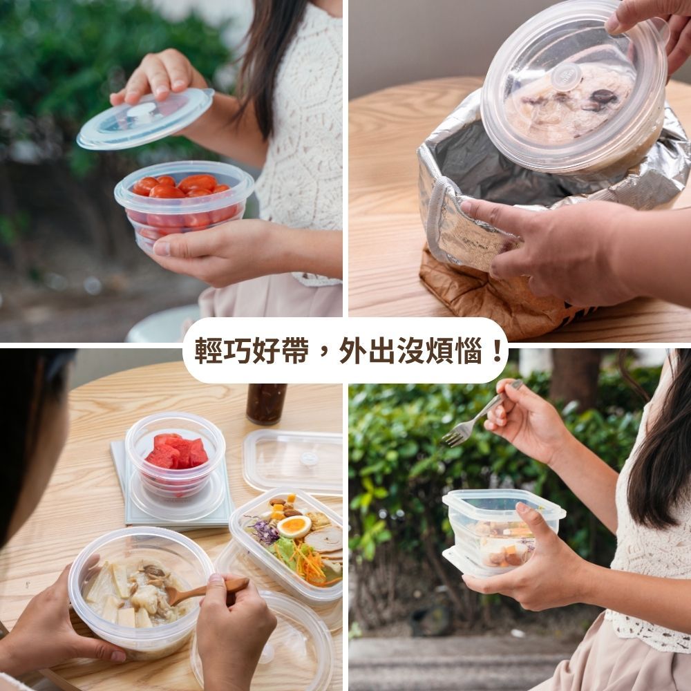 [JC ECO BELIEVER]JC ECO BELIEVER 長方型圓型 鉑金食品級矽膠保鮮盒 保鮮盒 折疊保鮮盒 折疊便當盒 微波保鮮盒 矽膠保鮮盒, , large