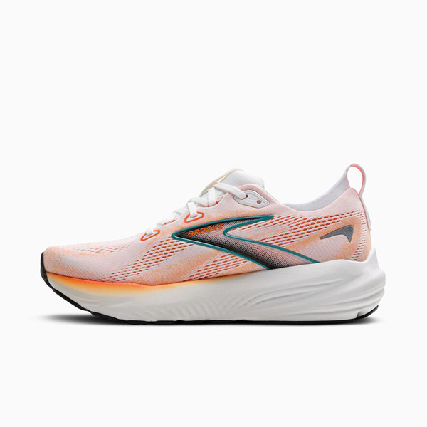 Brooks Glycerin Gts 22 男 慢跑鞋 彈力 支撐 緩震 橘 白 [1104461D186], , large