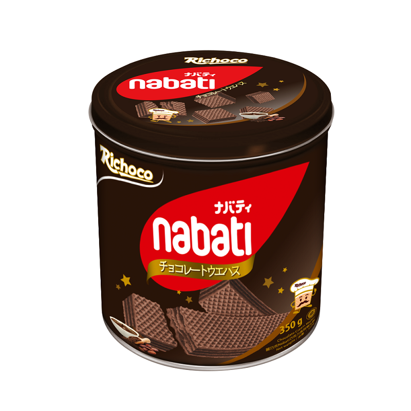 麗巧克Nabati 巧克力威化餅350g, , large