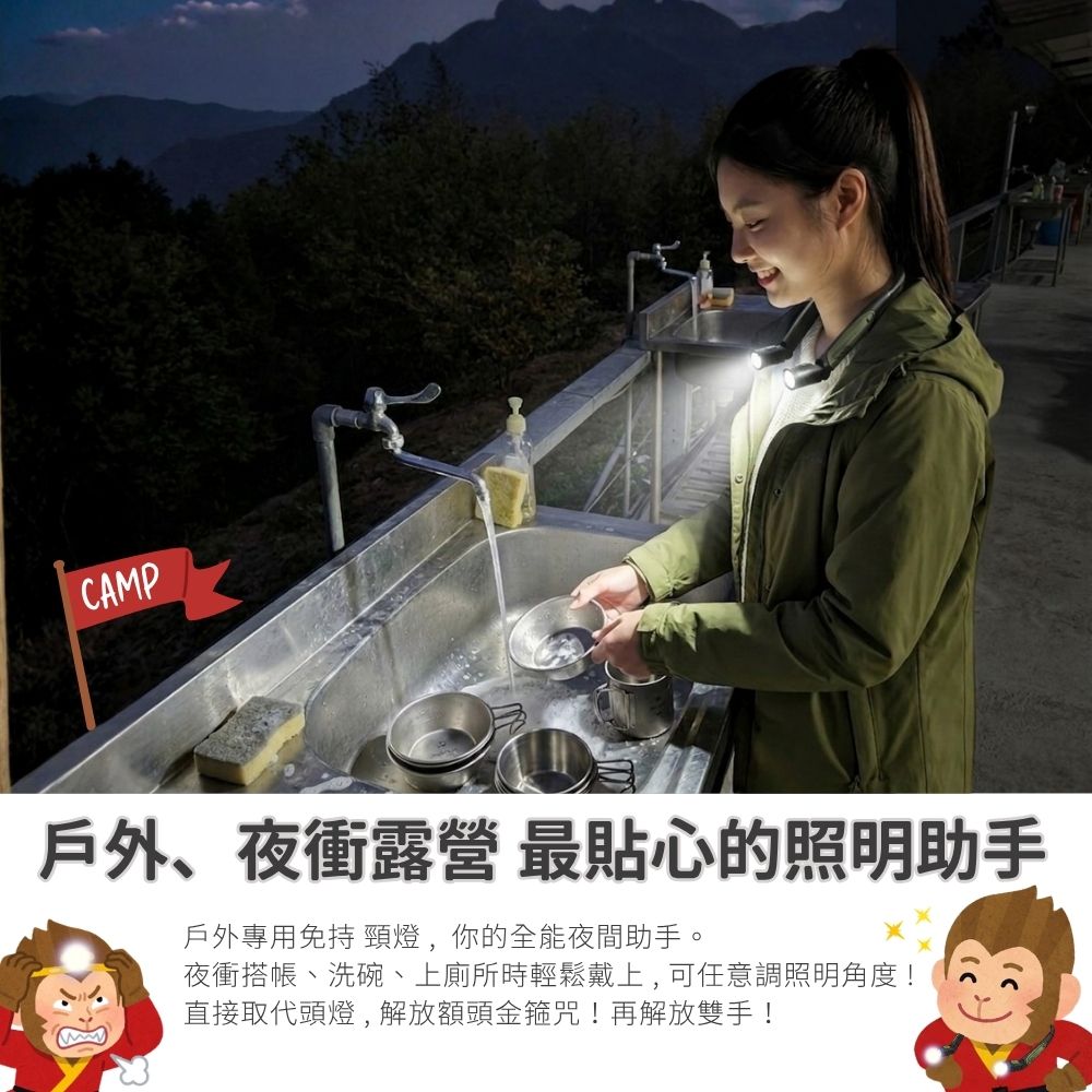 GOODGOODS Anti-glare LED Neck Light (Japan), , large