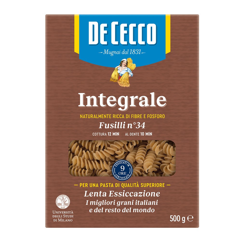 De Cecco Whole Wheat  Fusilli, , large