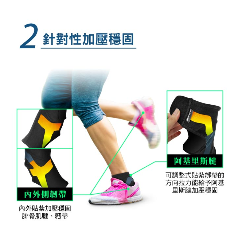 超肌感貼紮護踝-1只(CT-N12511), , large