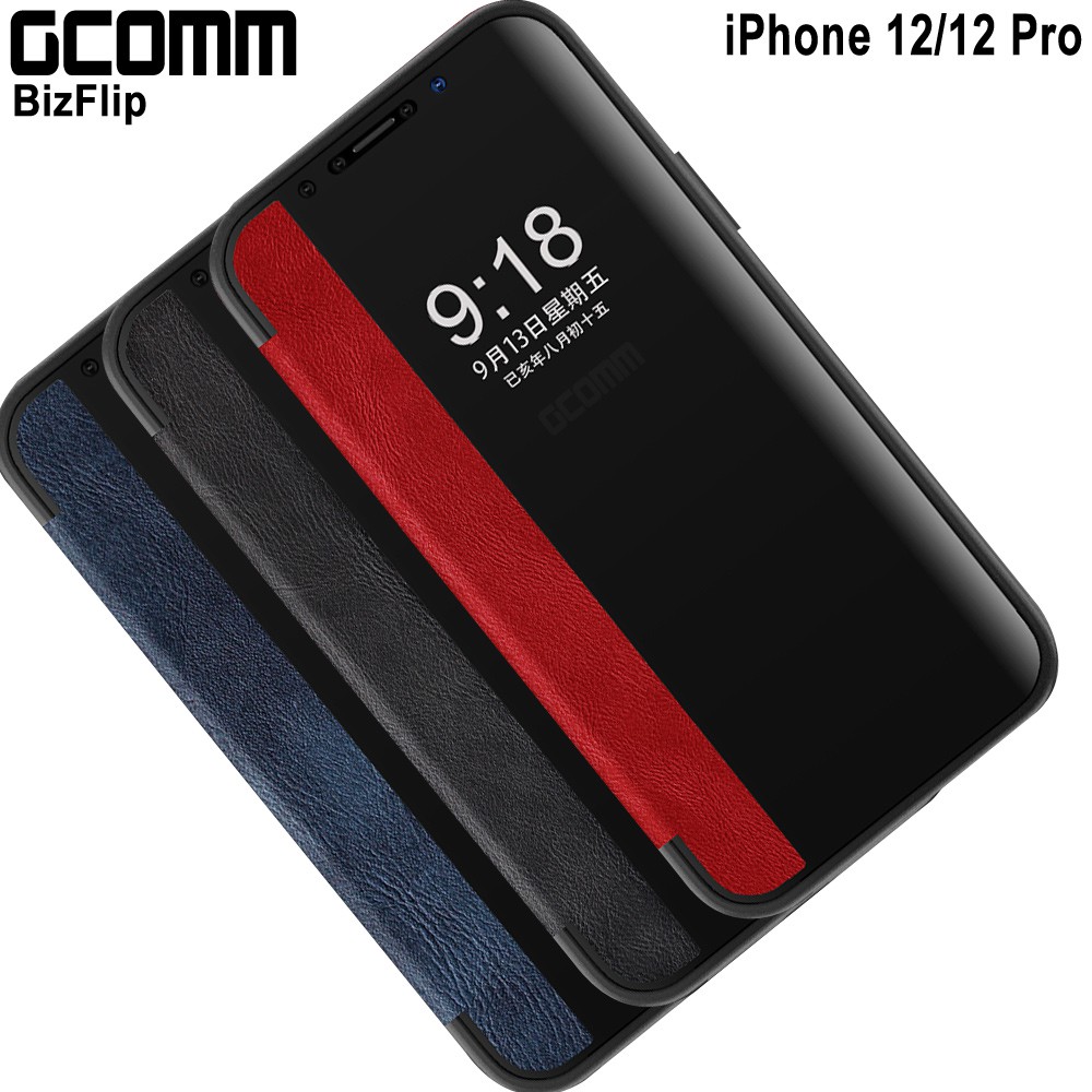 GCOMM iPhone 12/12 Pro 視窗側翻皮套 BizFlip, , large