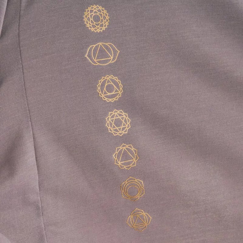 YOGA FLOW Soft(L)Sleeve - 後背優雅垂墜罩衫 - 冬日灰 Dark Grey, , large