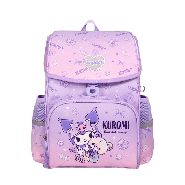 【IMPACT 怡寶】酷洛米Kuromi-懸浮磁扣標準型護脊書包 /個 IMKU709PL, , large