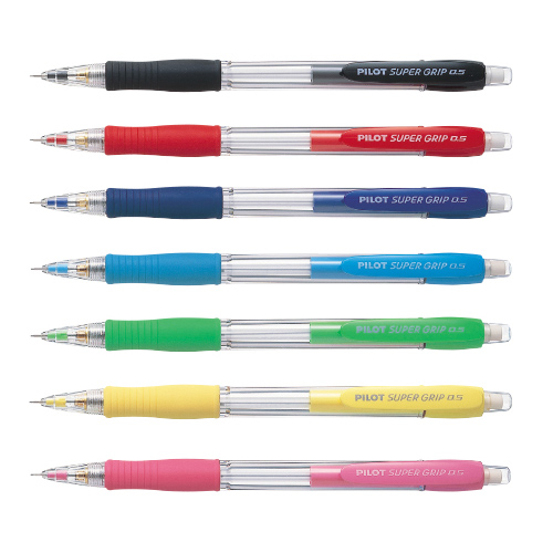 【PILOT 百樂】百樂 七彩自動鉛筆 0.5mm / 支 H-185 - 黃, , large