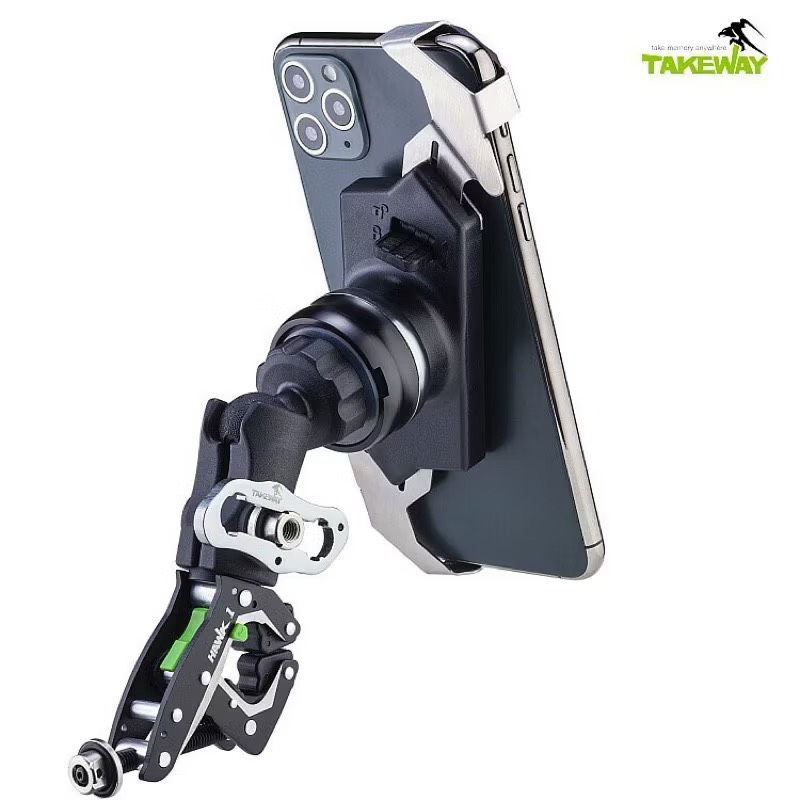【Leo手機周邊專賣店】Takeway黑隼 HAWK1-PH05-AnvPro 減震版雙磁浮 手機座, , large