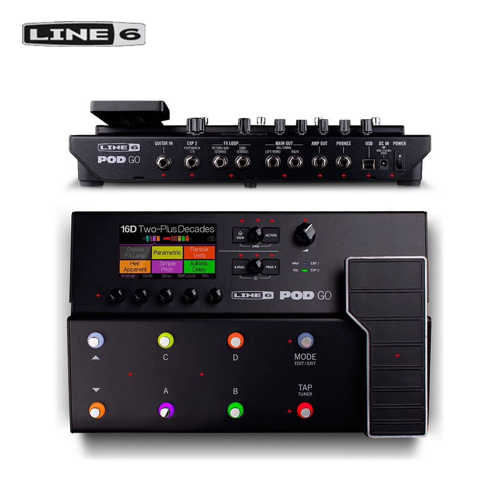 LINE 6 POD GO 吉他綜合效果器【敦煌樂器】, , large