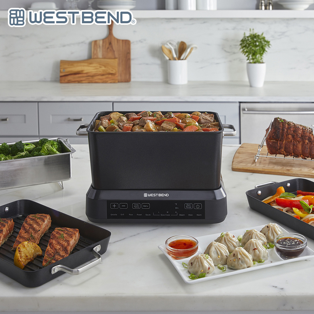 [群宏電工]West Bend 萬用電煮爐 VCWB6QBK13TW 【福利機】, , large