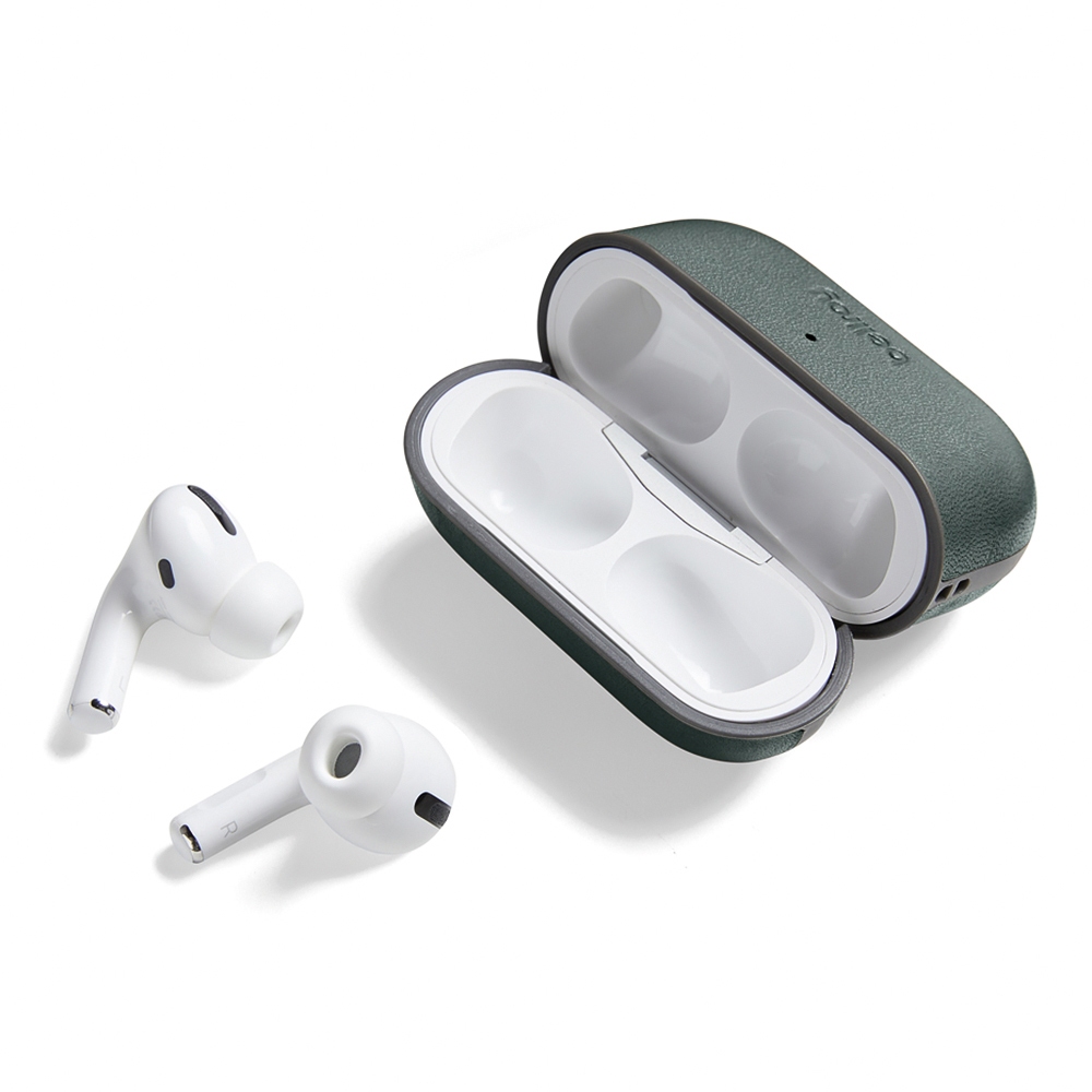 Bellroy AirPods Pro 第2代 保護殼 皮革保護套(藍綠色), , large
