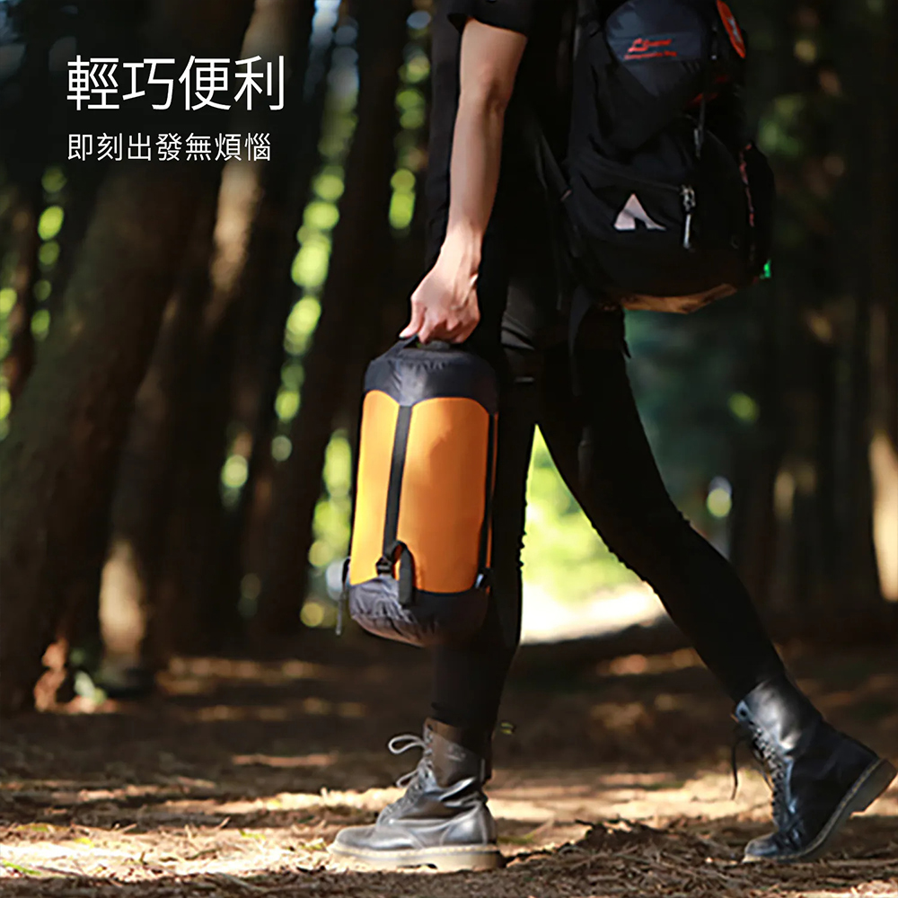 Litume E638 睡袋壓縮袋 13L 黑, , large