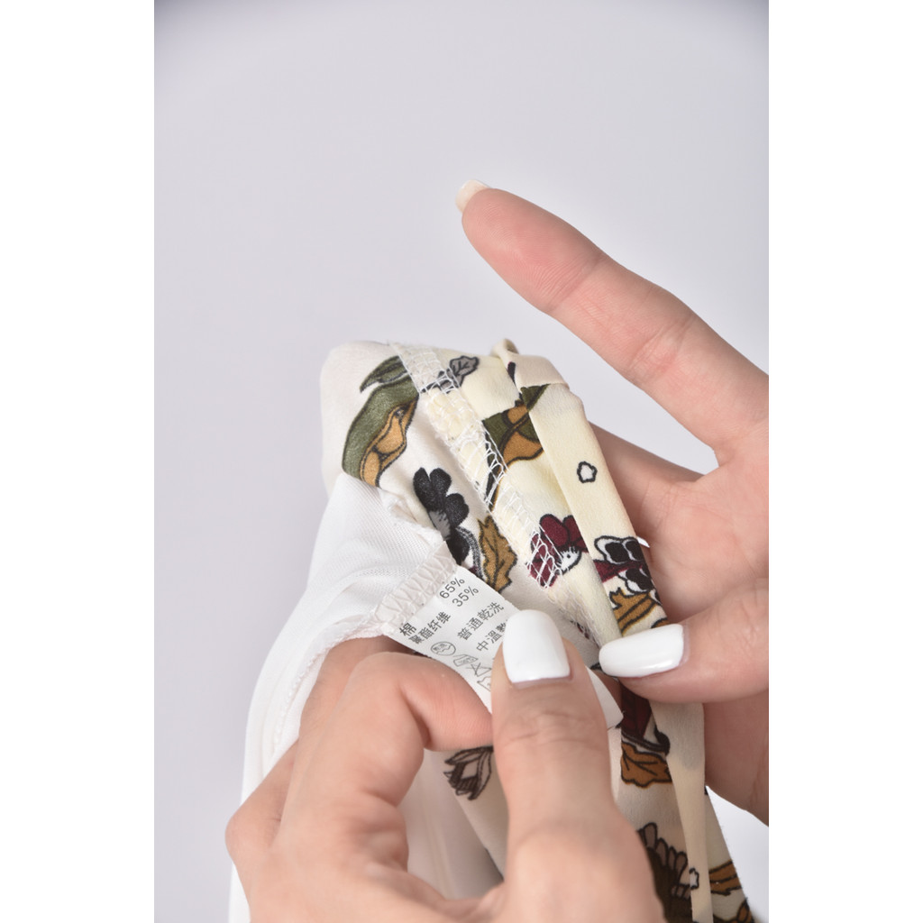 (S) 質感綁帶黃色洋裝二手衣, , large